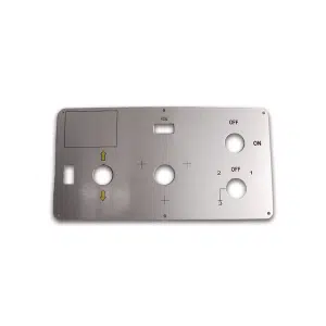 Front Facia Plate for control box