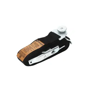 Internal Cargo Load Restraint Strap 4.0m with Black Steel Roller & Combi Hook