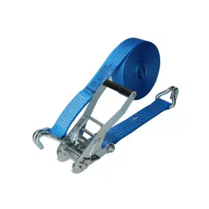 4000kg 50mm Blue Cargo Ratchet Strap with Claw Hooks – 10 Metre