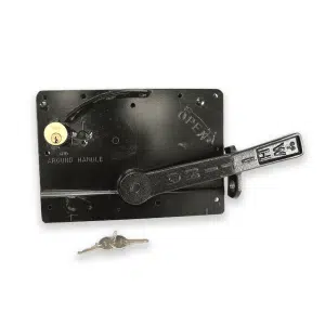 Roller Shutter Lock 70-200 with Yale Cylinder (2 Keys)