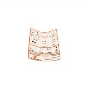 DH SKS Slider Safety Sticker