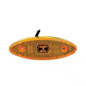 24V LED Amber Surface Mounted Side Marker Lamp