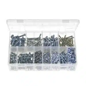 Machine Screws & Nuts Zinc Round Slot BA Assortment